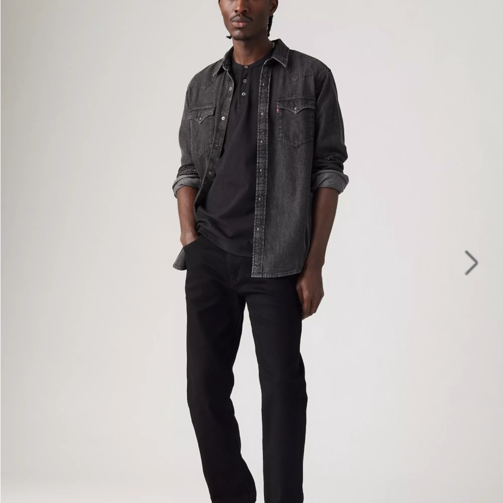 Levi's Men's Dark Gray Slim Jeans